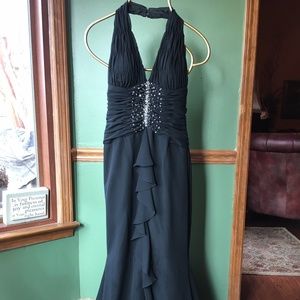 Black Landa Prom + Pageant Formal Gown